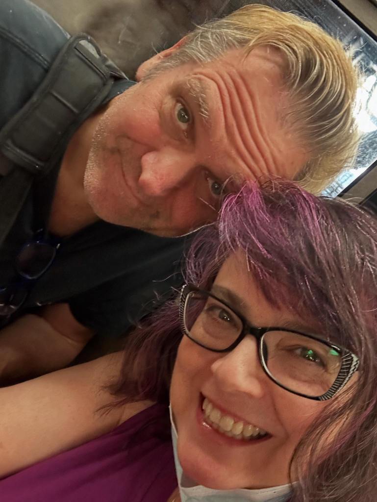 izolda and rich at an angle date night